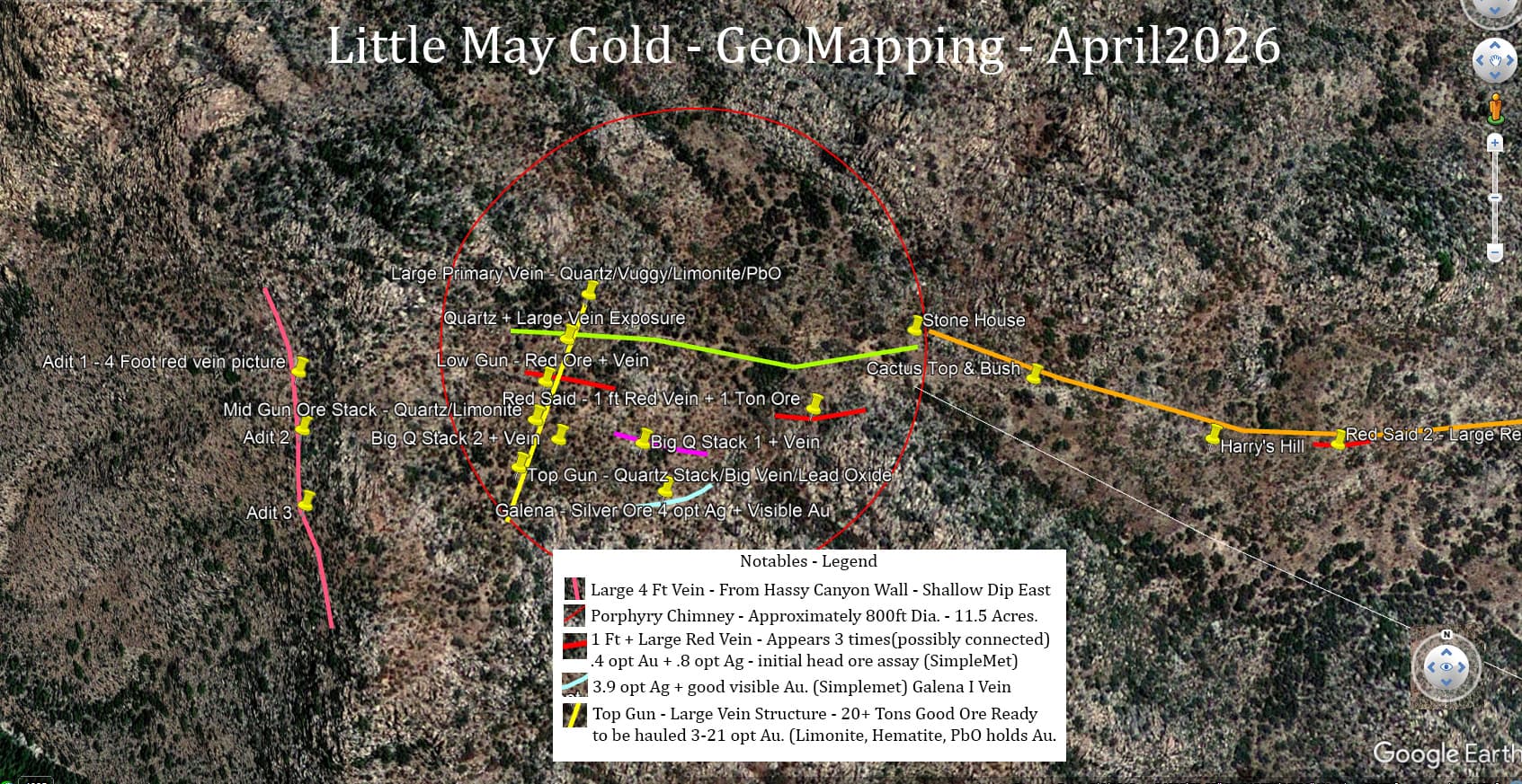 Little May Gold 2026 GeoMapping