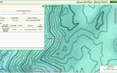 Gold Mine For Sale Arizona | Little May Gold USGS data